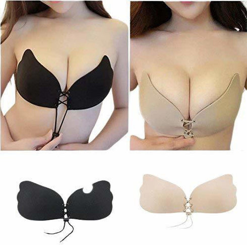 Wired Stick-On Push Up Bra